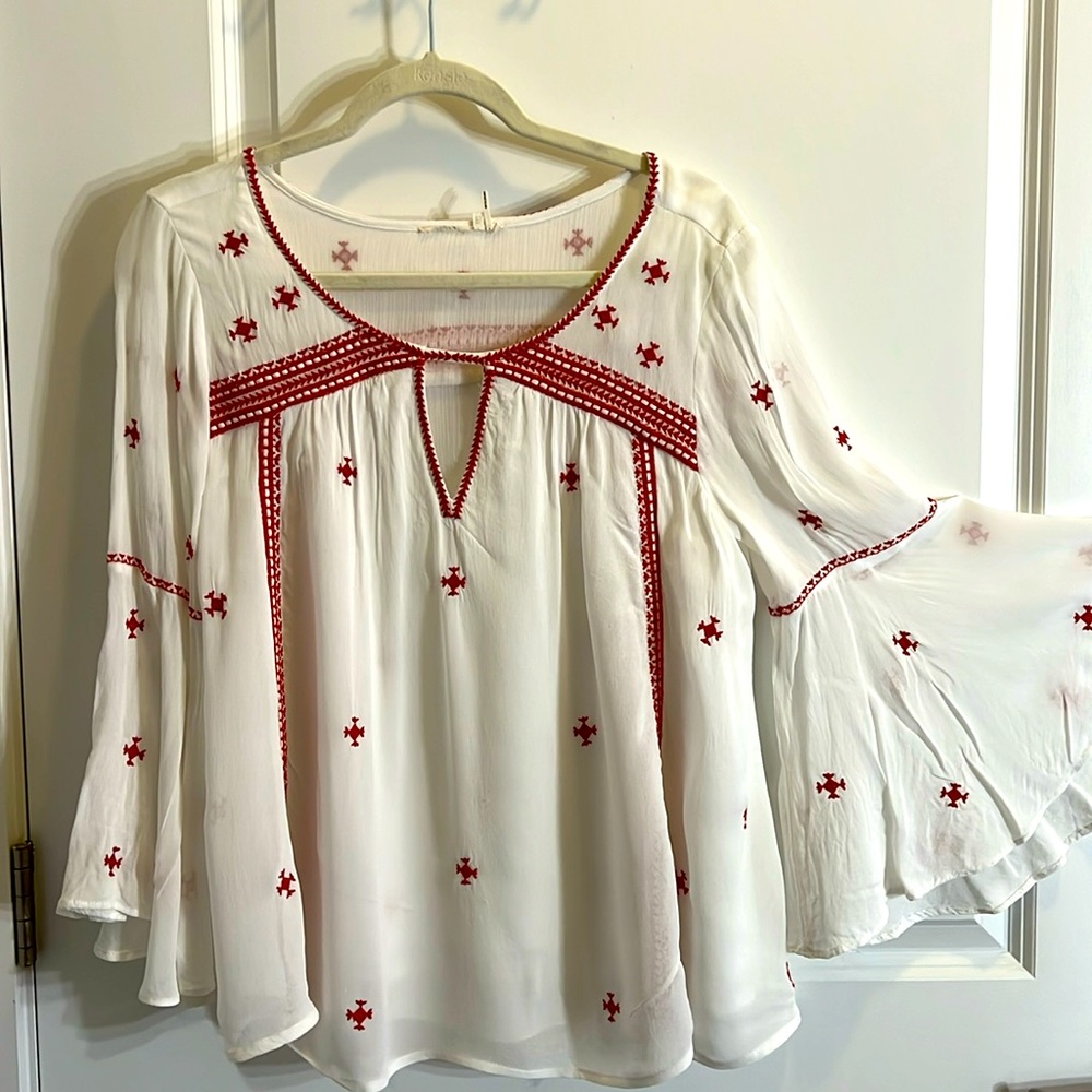 Anthropologie top from Floret.